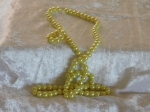 Glass Beads 8mm Approx. 110 Canary Yellow